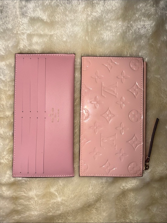 Louis Vuitton Handbags - Louis Vuitton Pink Monogram Zipper Pouch and Wallet